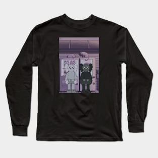 twin kaws and drink machines Long Sleeve T-Shirt